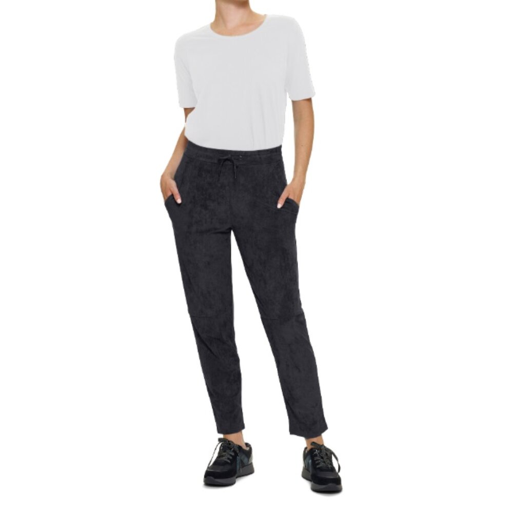 NWT HUE Suede Jogger - Black L